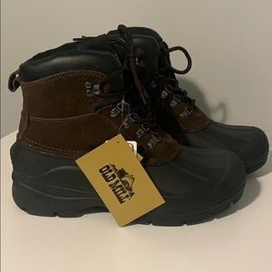 NWT Old Mill Men’s Suede Leather Boots Sz 10